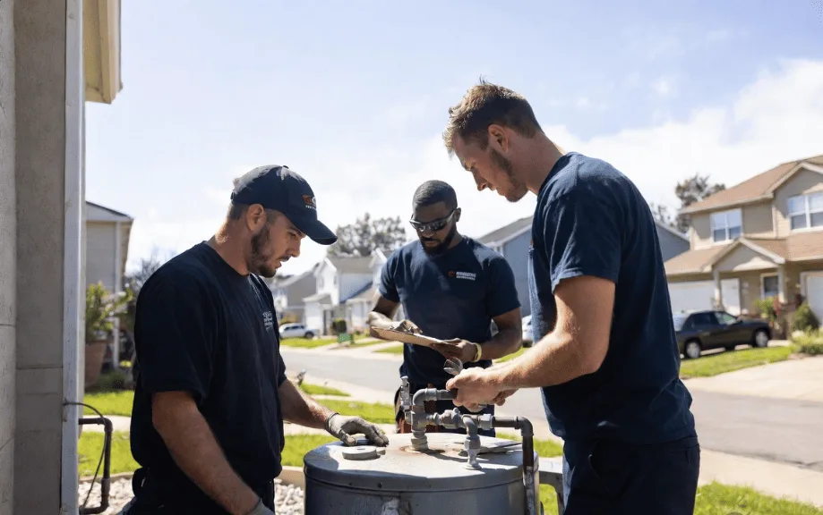 Water Heater Repair in Moffett, OK near me